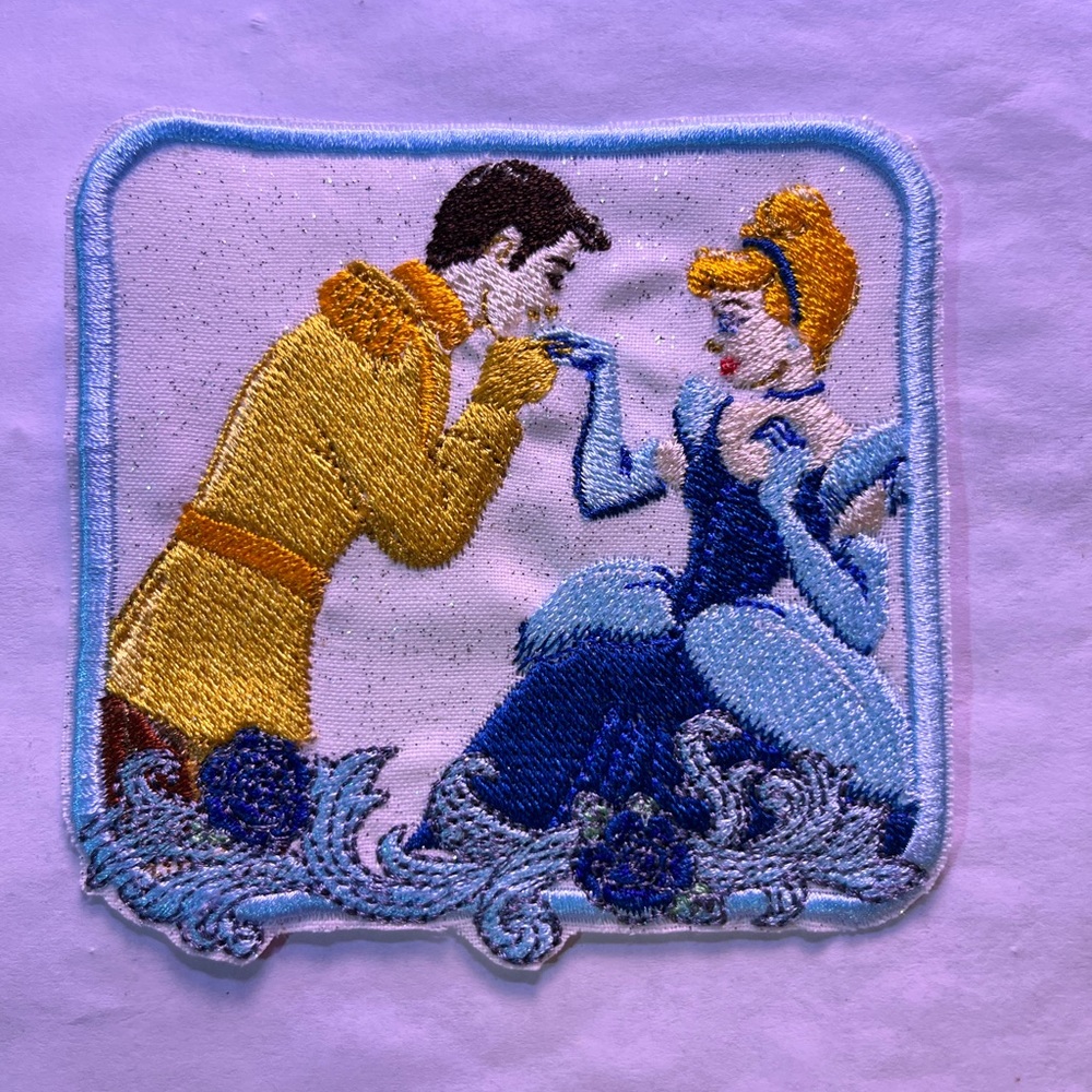 Cinderella iron on Disney patch